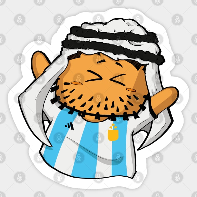 Argentina world champion Sticker by llote